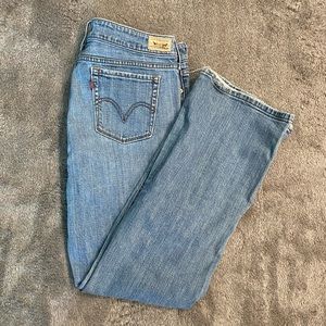 Low bootcut Levi jeans size 12